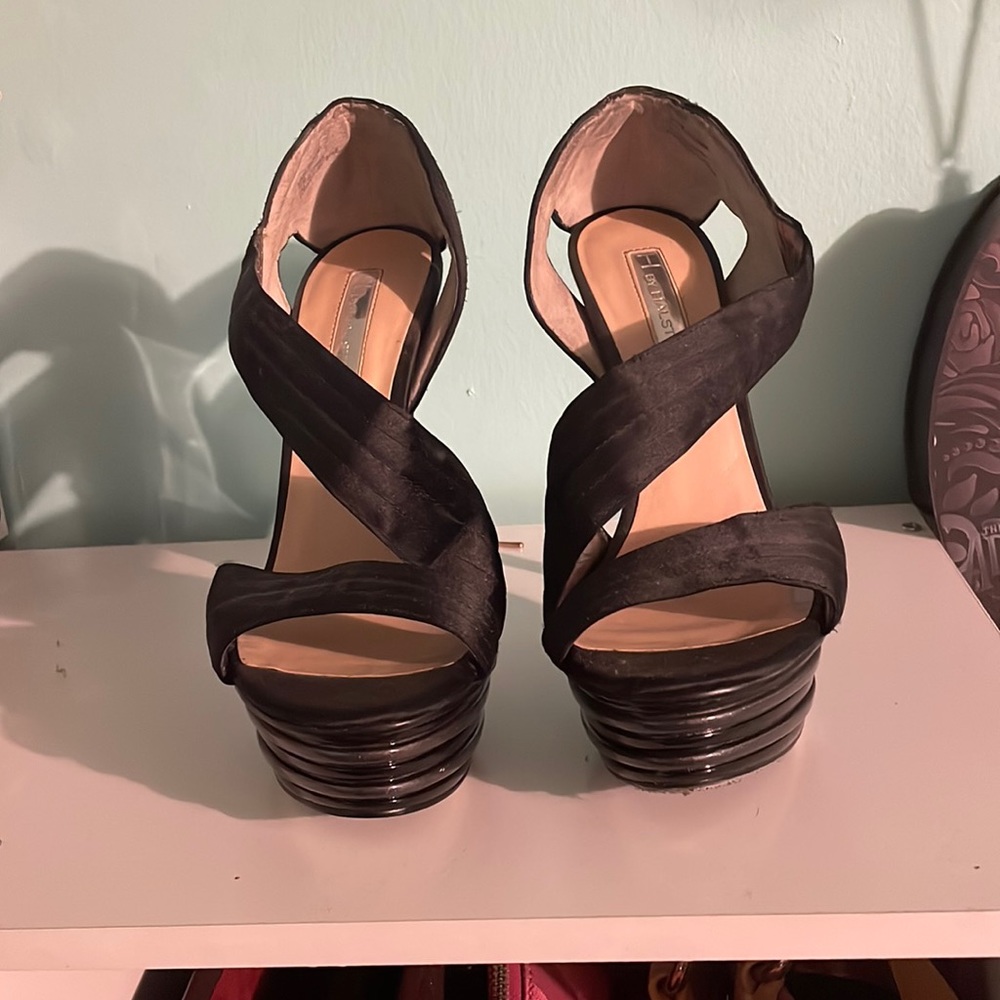 Black heels